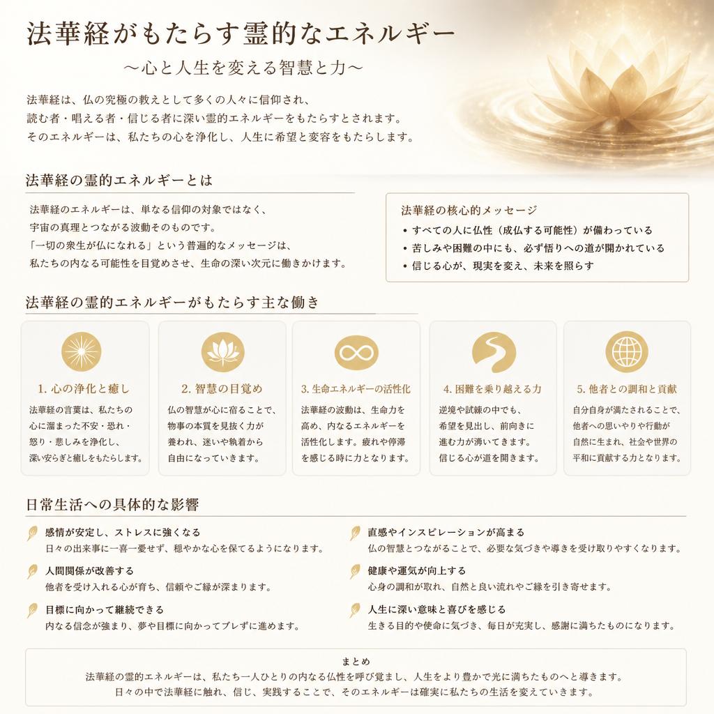 2. 心を豊かにする霊的エネルギー