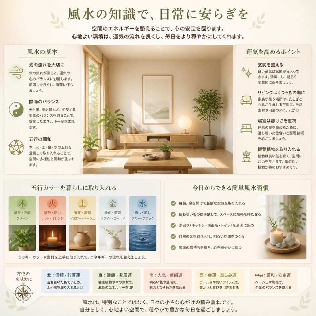 風水の力を活用する