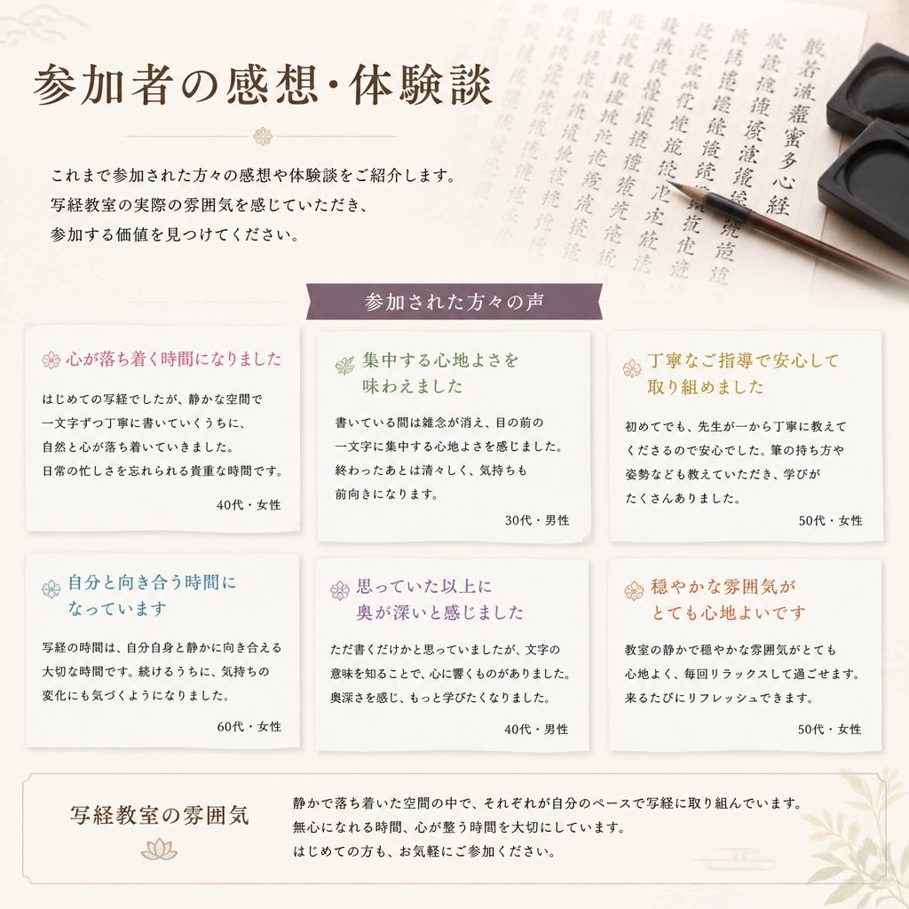 参加者の声