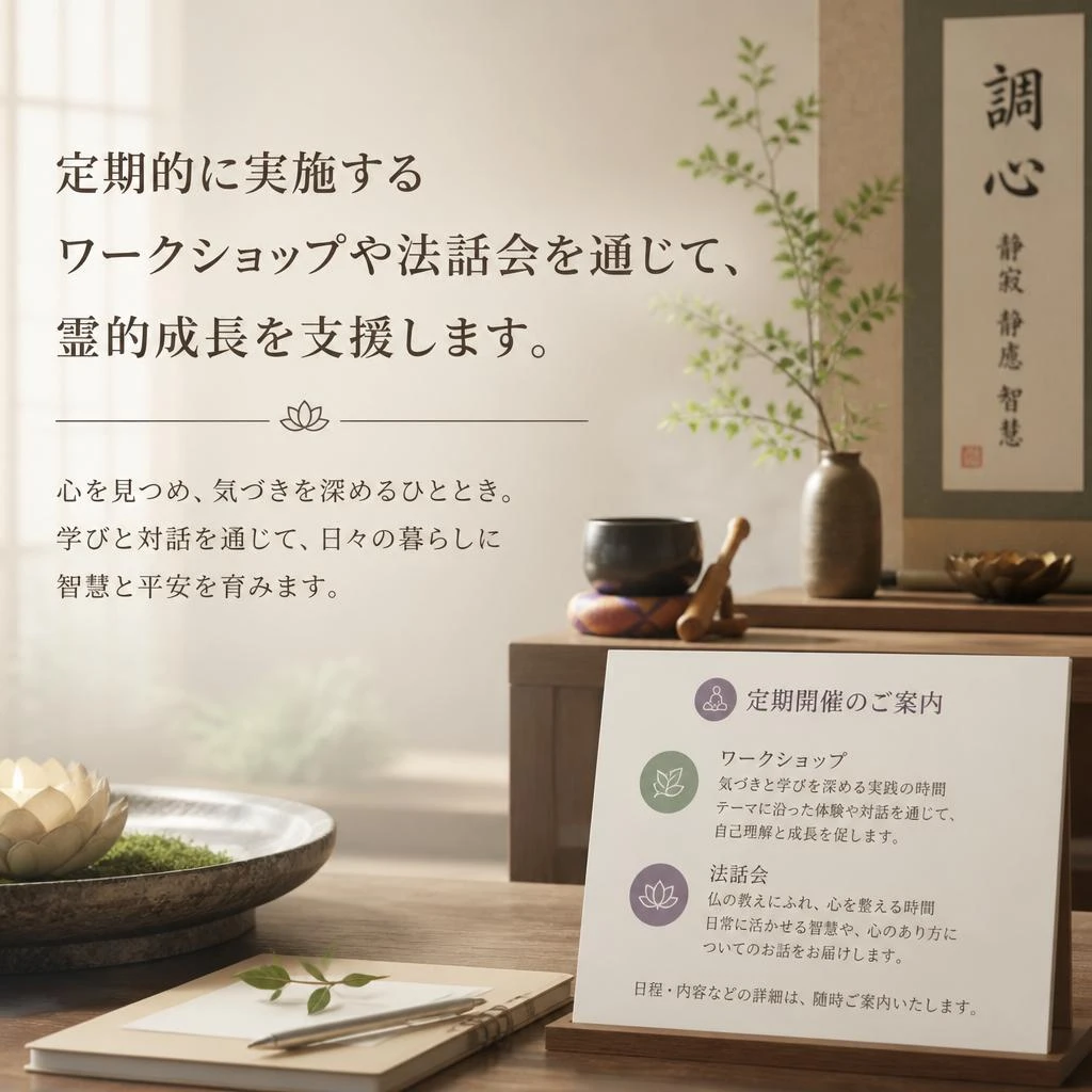 5. 霊的成長を促すプログラム