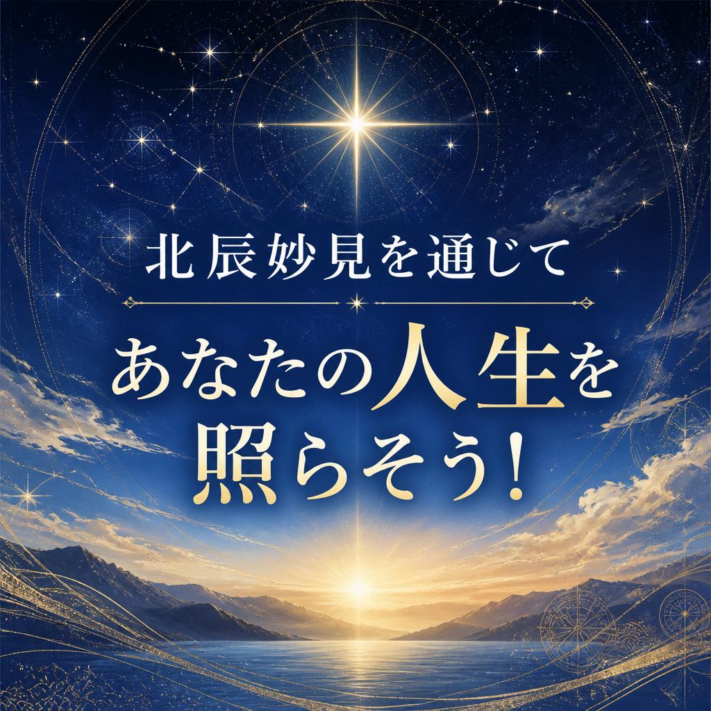 北辰妙見を通じてあなたの人生を照らそう！