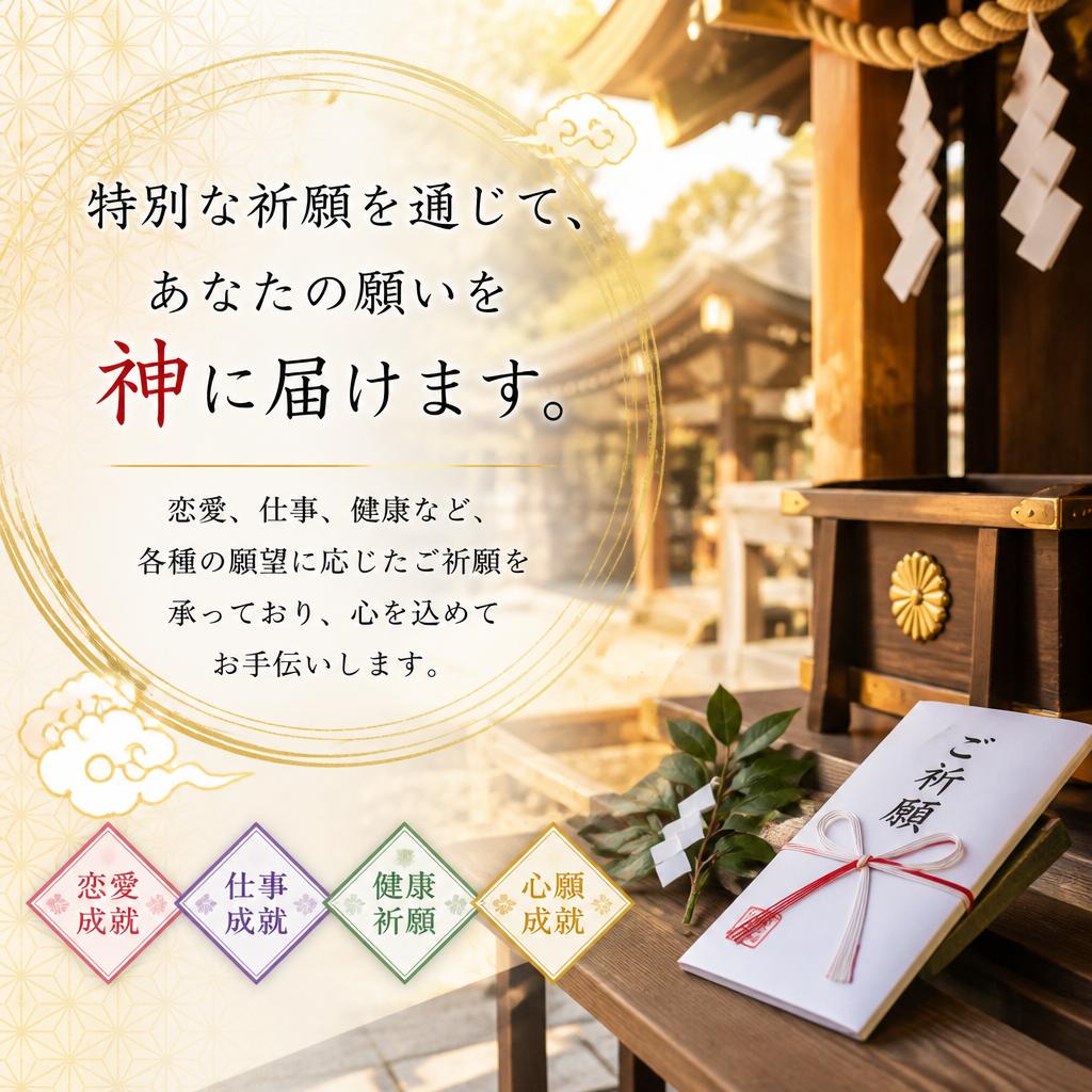 願望実現の祈願