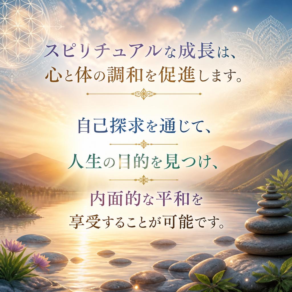 スピリチュアルな成長