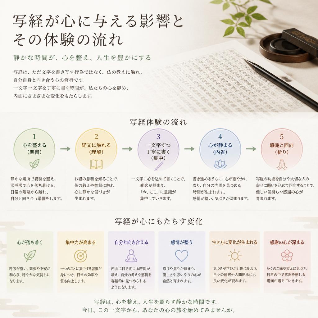 4. 写経の効果と体験