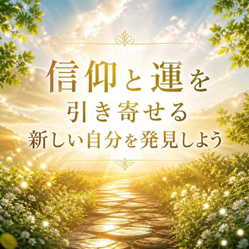 信仰と運を引き寄せる新しい自分を発見しよう