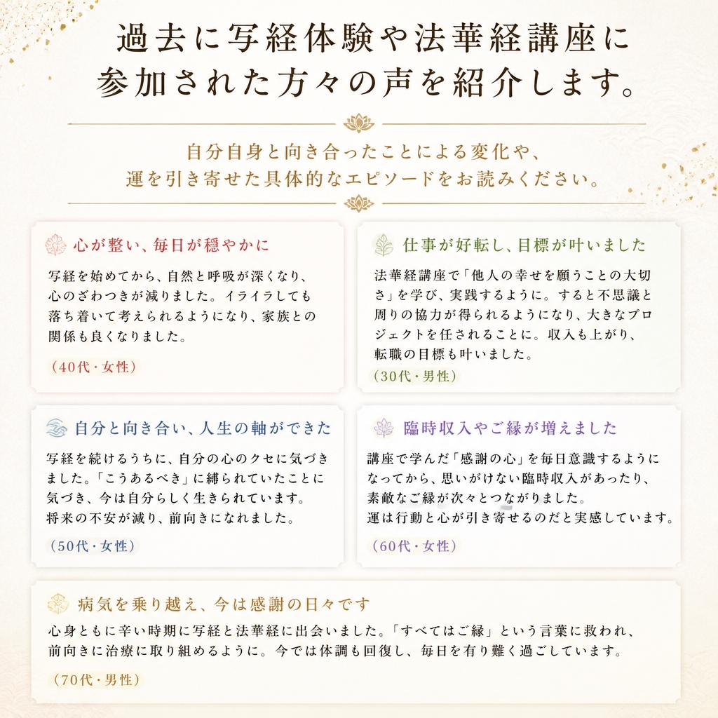 参加者の声